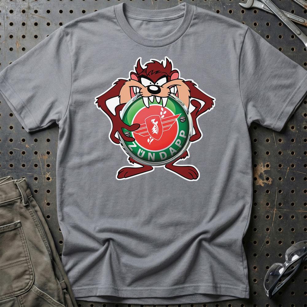 Zundapp TAZ T-Shirt-Beklædning-Zundapp-Grå Sport-S-Garage Culture Shop- garage - man cave - merchandise