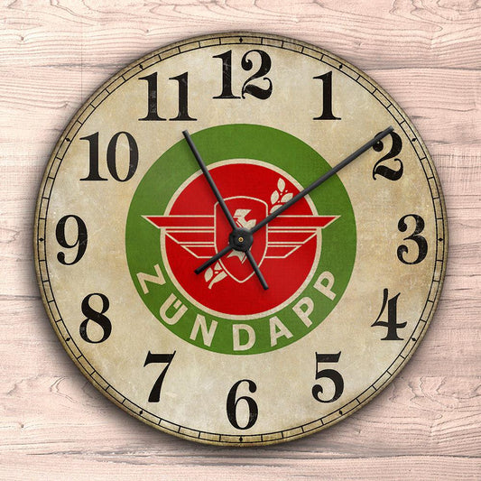 Zundapp Vægur Rundt-Clock-Zündapp-Garage Culture Shop- garage - man cave - merchandise