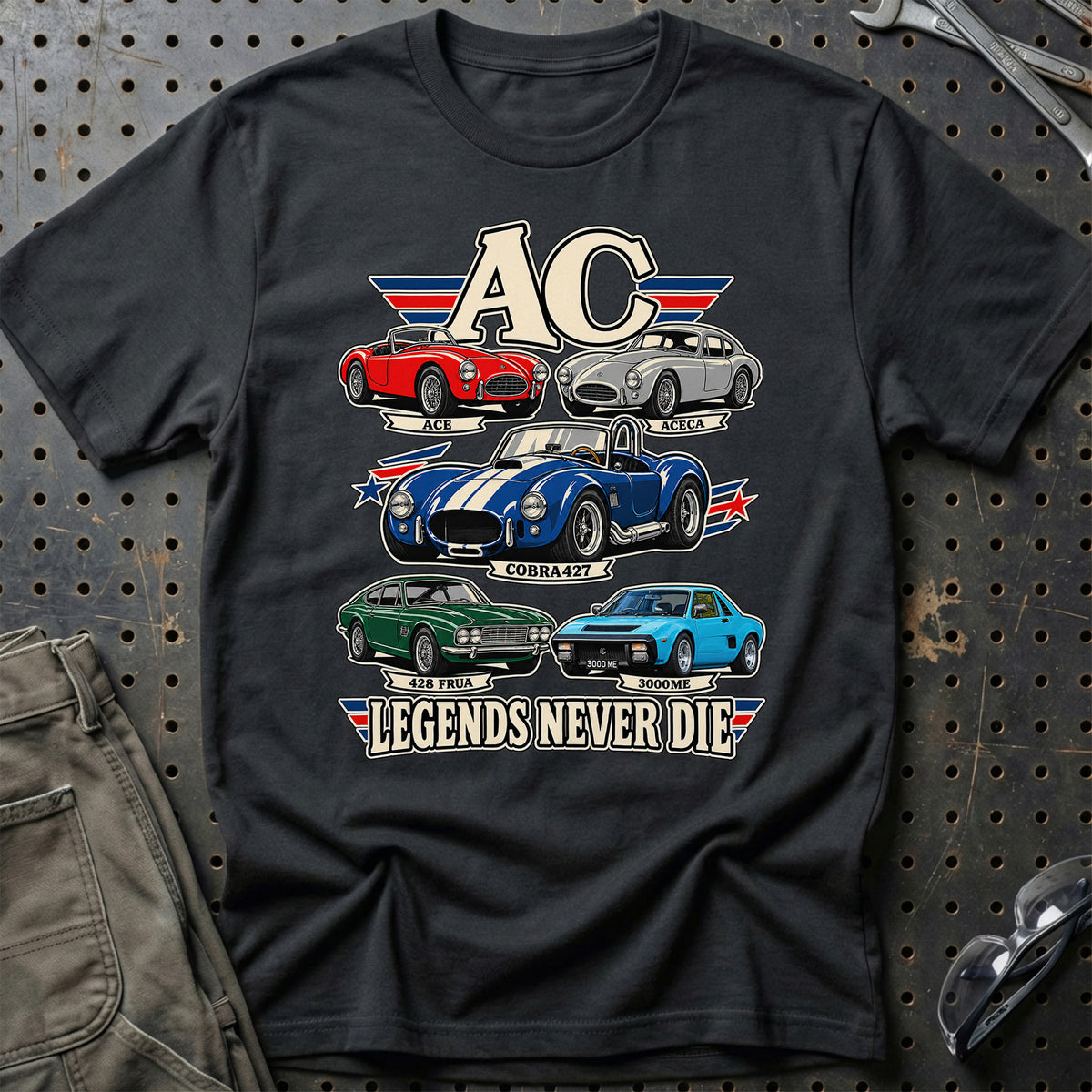 AC Legends Never Die T-Shirt – Sort