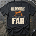 
Agilityentusiast – Men først og fremmest far – Unisex T-Shirt – Sort