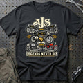 AJS Legends Never Die T-Shirt – Sort