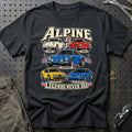 Alpine Legends Never Die T-Shirt – Sort