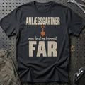 Anlægsgartner – Men Først Og Fremmest Far T-Shirt – Sort
