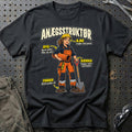 Anlægsstruktør – Anatomi T-Shirt – Sort