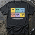 
Anlægsstruktør – Anlægsstruktørium – Unisex T-Shirt med tryk foran, farve: Sort