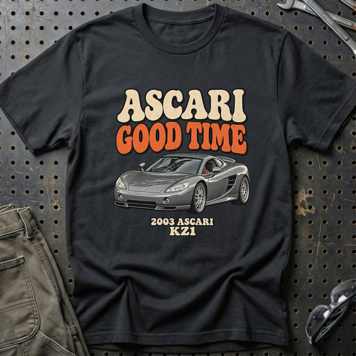 
Ascari KZ1 2003 – Ascari Good Time T-Shirt – Sort