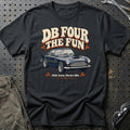 
Aston Martin DB4 1958 – DB Four the Fun T-Shirt – Sort