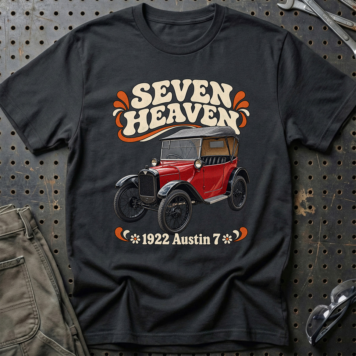 
Austin 7 1922 – Seven Heaven T-Shirt – Sort