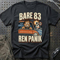 Bare 83 – Ren Panik T-Shirt – Sort