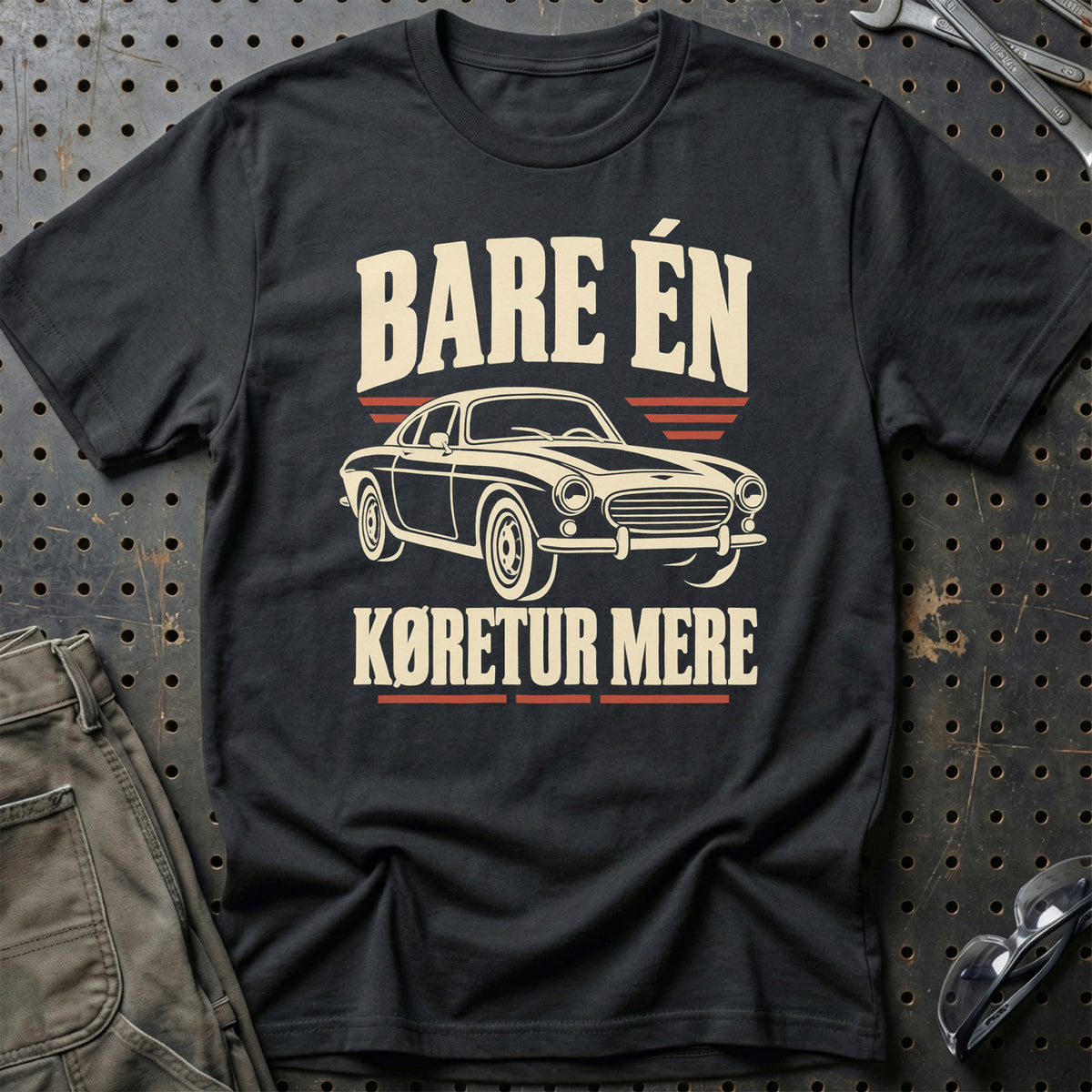 Bare én køretur mere T-Shirt – Sort