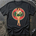 Beta Retro Pinup T-Shirt – Sort