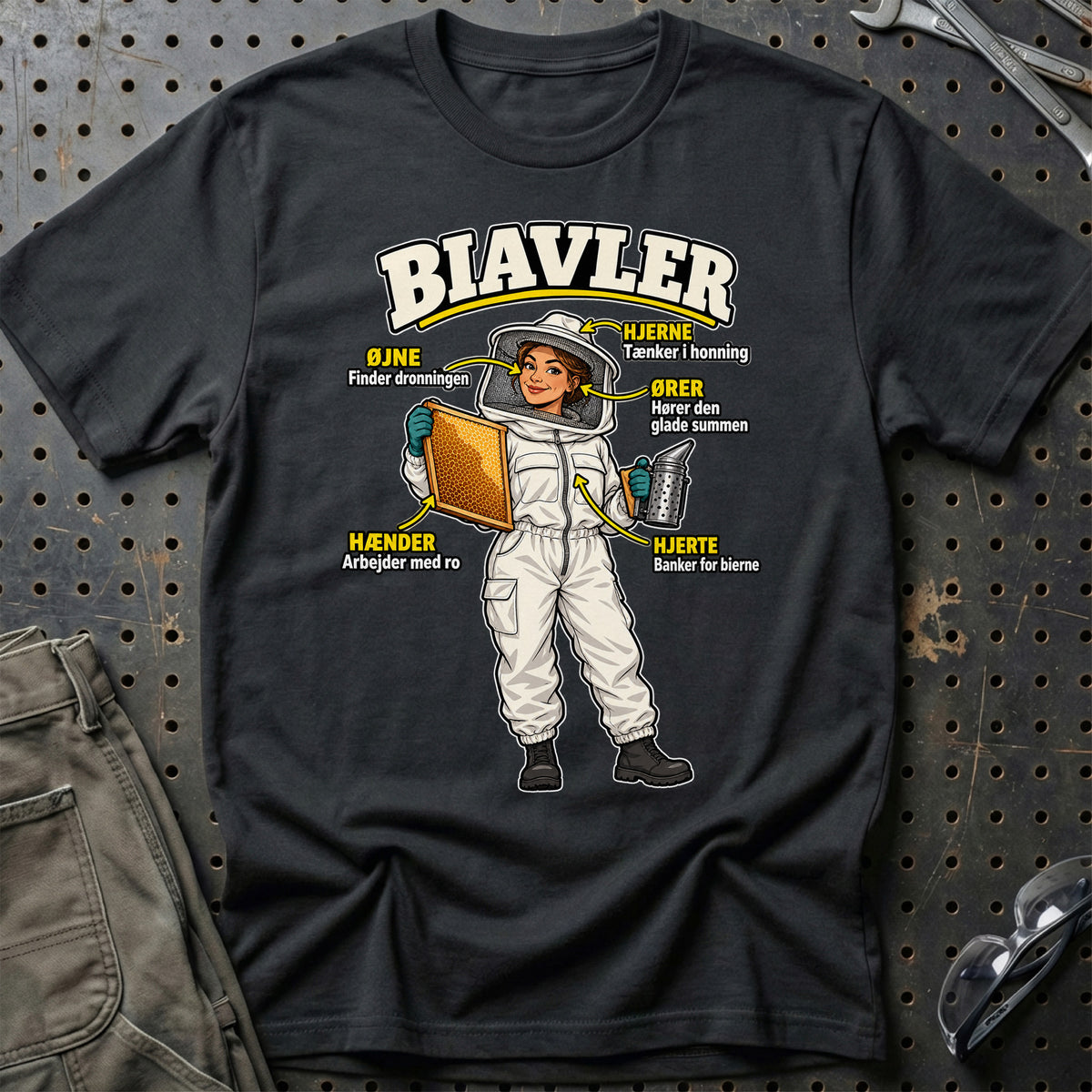 
Biavler – Anatomi – Kvinde – Unisex T-Shirt – Sort
