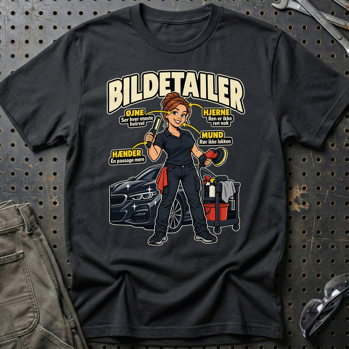 Bildetailer – Anatomi T-Shirt – Sort