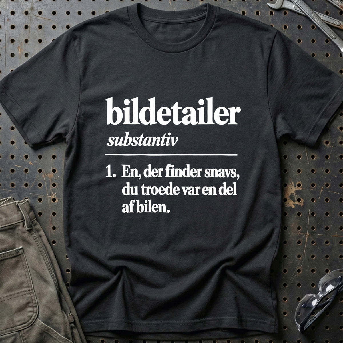 
Bildetailer – Definition T-Shirt – Sort