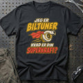 
Biltuner – Hvad er din superkraft? – Unisex T-Shirt – Sort