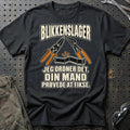 Blikkenslager – Jeg Ordner Det, Din Mand Prøvede At Fikse T-Shirt – Sort