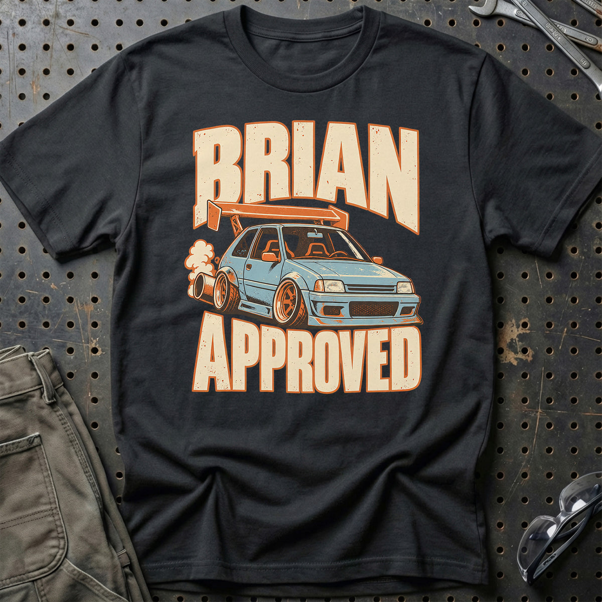 Brian Approved T-Shirt – Sort