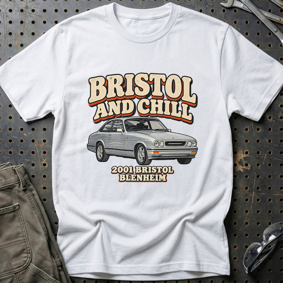 
Bristol Blenheim 2001 – Bristol and Chill T-Shirt – Hvid