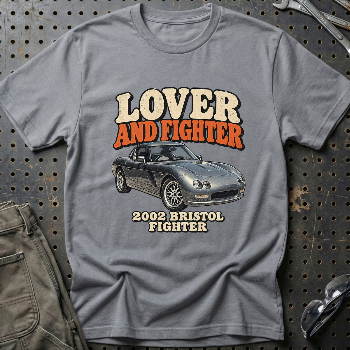 
Bristol Fighter 2002 – Lover and Fighter T-Shirt – Grå Sport