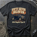 
Bugatti Type 57 1934 – Fifty Seven Heaven T-Shirt – Sort