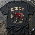 Bukh DZ30 – Dansk Traktor T-Shirt – Sort