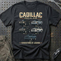 
Cadillac Escalade – Generations of Legends T-Shirt – Sort