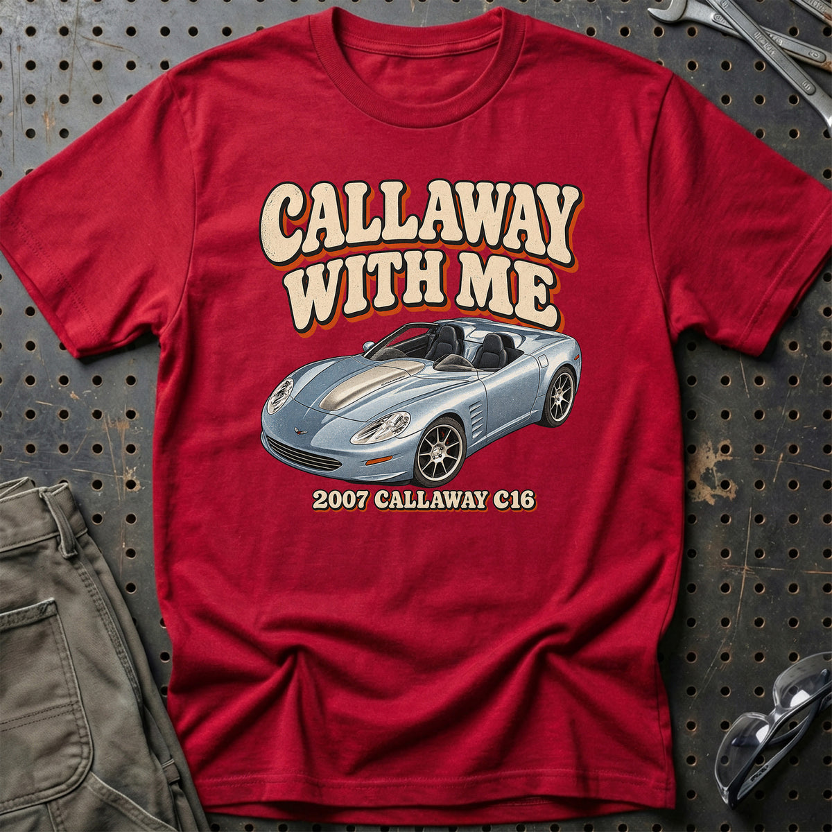 
Callaway C16 2007 – Callaway with Me T-Shirt – Rød