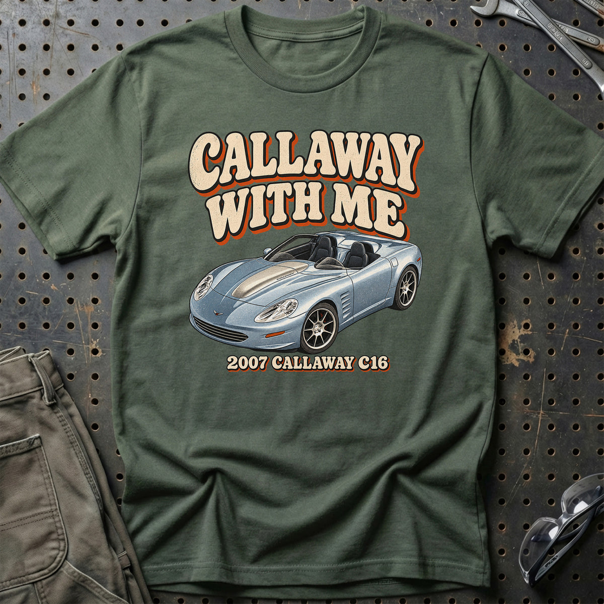 
Callaway C16 2007 – Callaway with Me T-Shirt – Grøn Militær