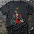 Čezeta Juletræ T-Shirt – Sort