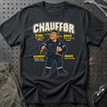 Chauffør – Anatomi T-Shirt – Sort