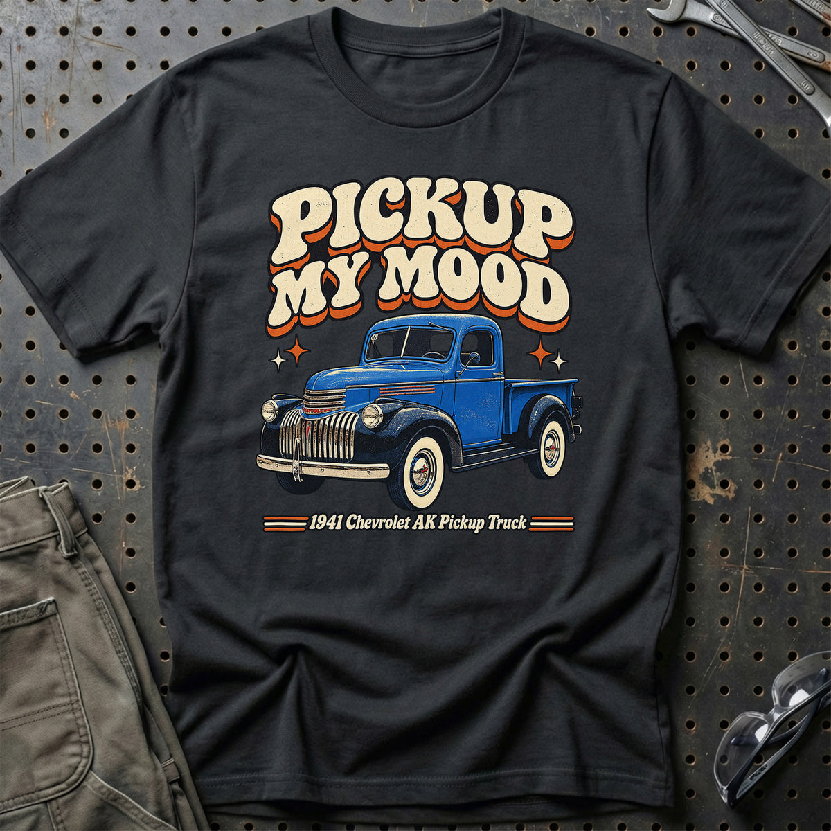 
Chevrolet AK Pickup Truck 1941 – Pickup My Mood T-Shirt – Sort
