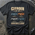 
Citroën C3 – Generations of Legends T-Shirt – Sort