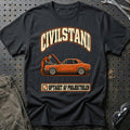 Civilstand – Optaget af projektbilen T-Shirt – Sort