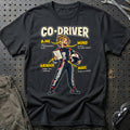 Co-driver – Anatomi T-Shirt – Sort