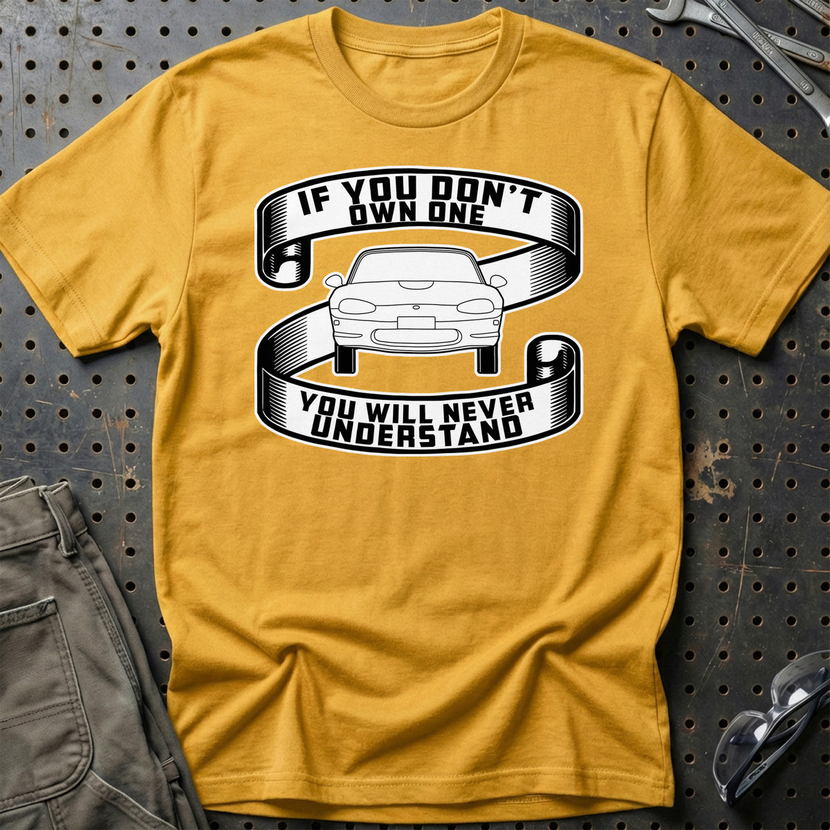 
Mazda Mx-5 Miata If You Dont Own One Mazda Mx-5 Miata Youll Never Understand Unisex T-Shirt – Guld – print foran