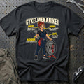 Cykelmekaniker – Anatomi T-Shirt – Sort
