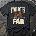 
Cykelrytter – Men først og fremmest far – Unisex T-Shirt – Sort
