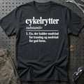 
Cykelrytter – Ordbog – Unisex T-Shirt – Sort