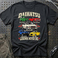 Daihatsu Legends Never Die T-Shirt – Sort