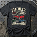 Daimler Legends Never Die T-Shirt – Sort