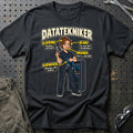 Datatekniker – Anatomi T-Shirt – Sort