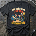 
Den står ikke i vejen den overvintrer – Retro – Unisex T-Shirt – Sort