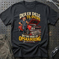
Der er dele til overs – Det må være en opgradering – Illustration – Unisex T-Shirt – Sort