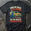 
Der er dele til overs – Det må være en opgradering – Retro – Unisex T-Shirt – Sort