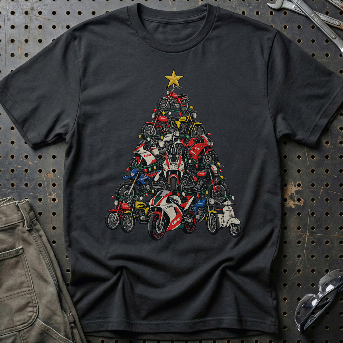 Derbi Juletræ T-Shirt – Sort