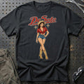 DeSoto Cowboy Pinup T-Shirt – Sort