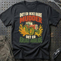 
Det er ikke bare mudder det er ærligt arbejde – Retro – Unisex T-Shirt – Sort
