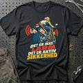 
Det er ikke larm det er aktiv sikkerhed – Retro – Unisex T-Shirt – Sort