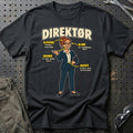 Direktør – Anatomi T-Shirt – Sort