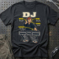 DJ – Anatomi T-Shirt – Sort